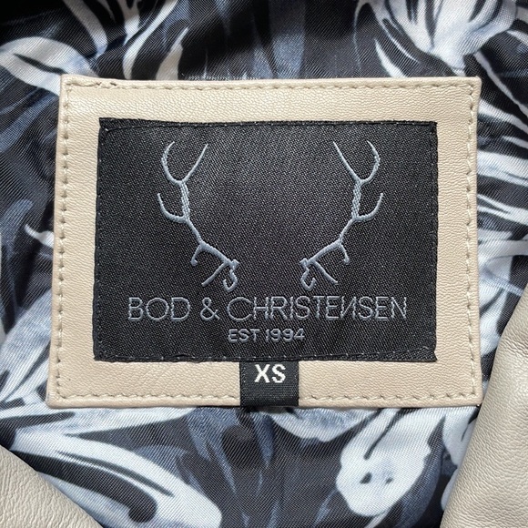 BOD & CHRISTENSEN XS Alina leather biker jacket - Picture 4 of 9